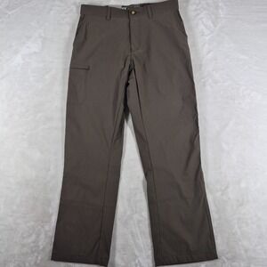 UB Tech Performance Pants Men's 32x30 Olive Green Comfort Waist Chino Cargo NWT